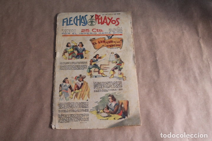 Tebeos: FLECHAS Y PELAYOS N&ordm; 29, DE FE Y JONS - Foto 1
