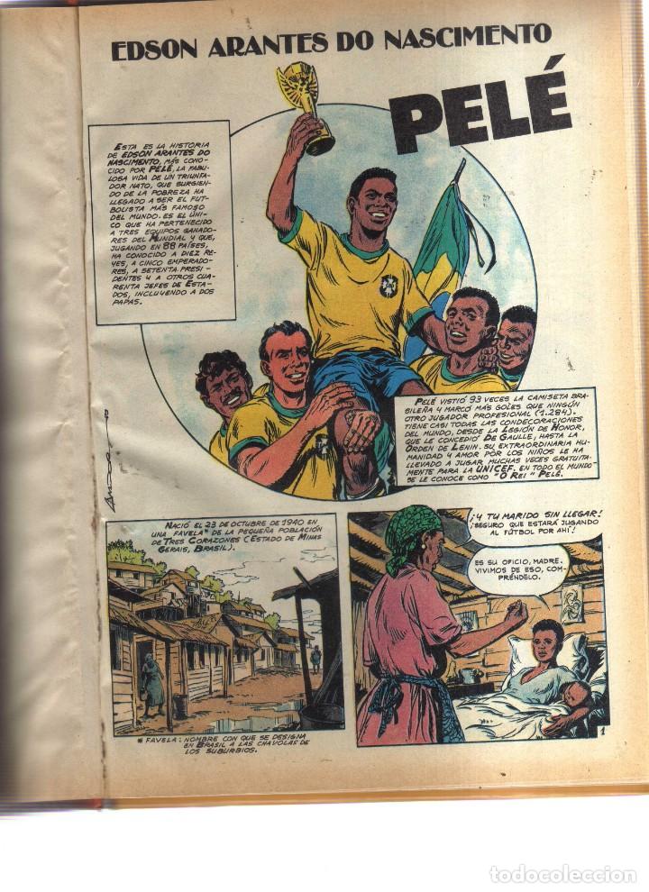 Tebeos: COMIC BIOGRAFIAS PELE EDSON ARANTES DO NASCIMENTO PELE - Foto 2