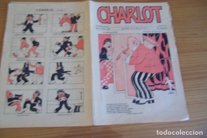 Tebeos: M. navarrete,- charlot lote de 36 n&ordm;, lista interior - Foto 20