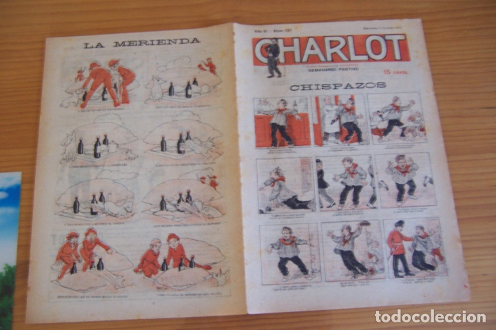 Tebeos: M. navarrete,- charlot lote de 36 n&ordm;, lista interior - Foto 28