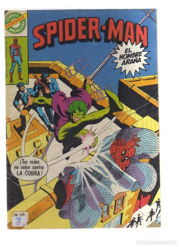 Tebeos: SPIDERMAN N,34 BRUGUERA - Foto 1