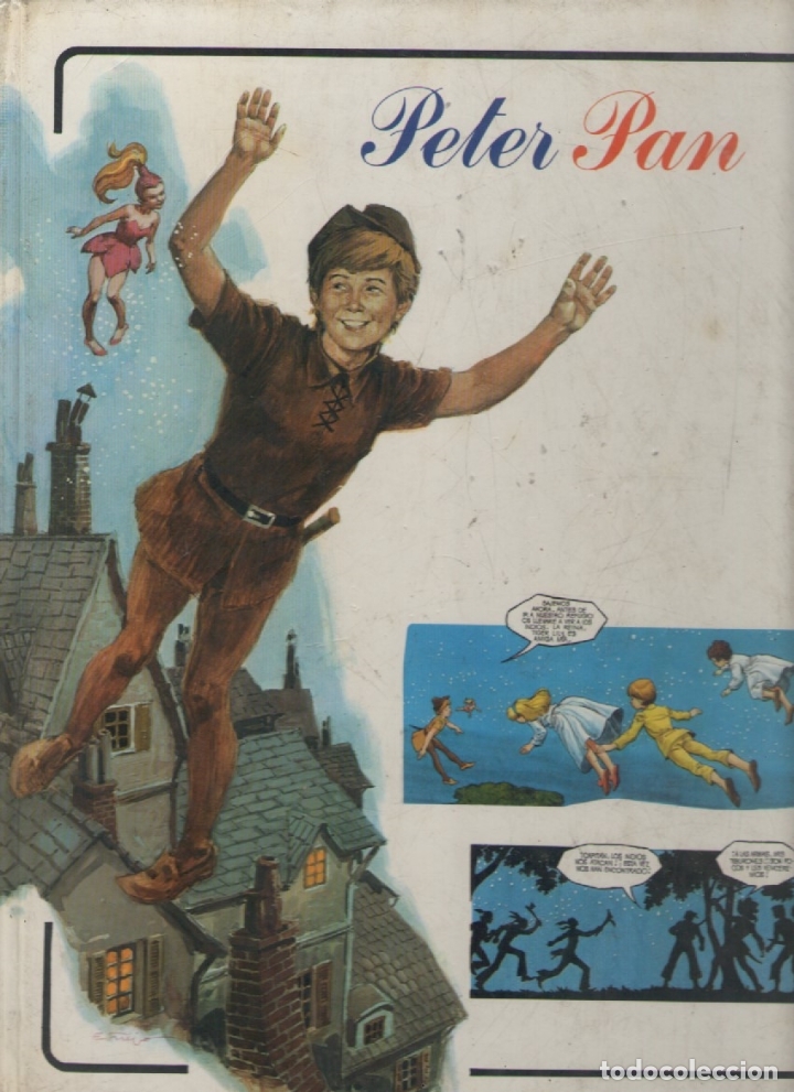 Tebeos: Peter pan-e.d. rm-a&ntilde;o 1978-comics-tapa dura-color-medidas 31 x 24