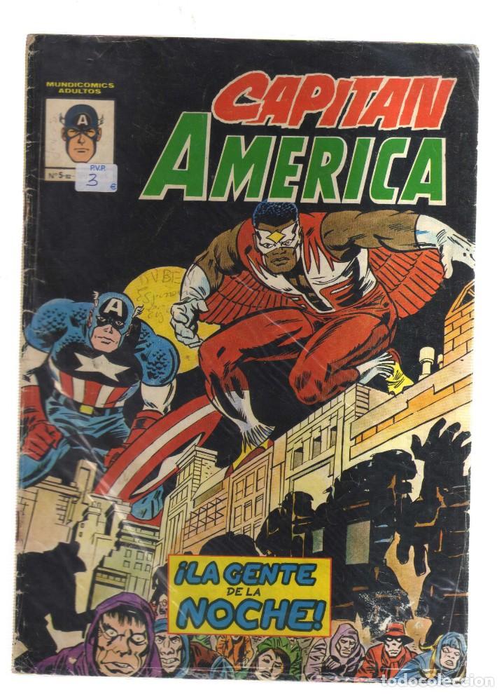 Tebeos: CAPITAN AMERICA N,5 LA GENTE DE LA NOCHE - Foto 1