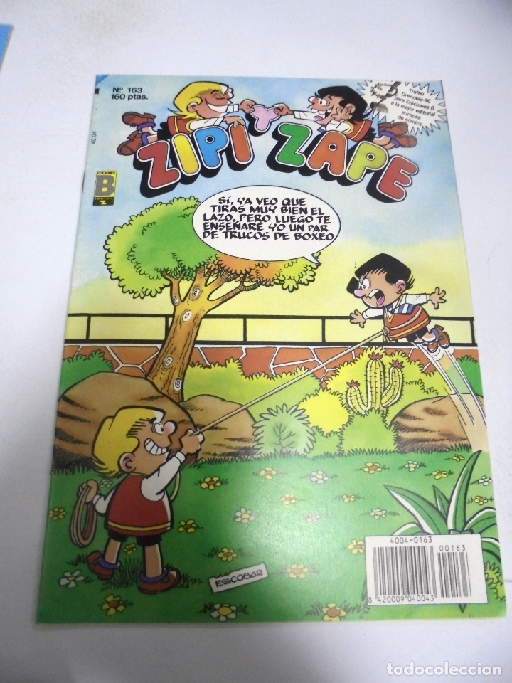 Tebeos: TEBEO. ZIPI Y ZAPE. N&ordm; 163. EDICIONES B - Foto 1