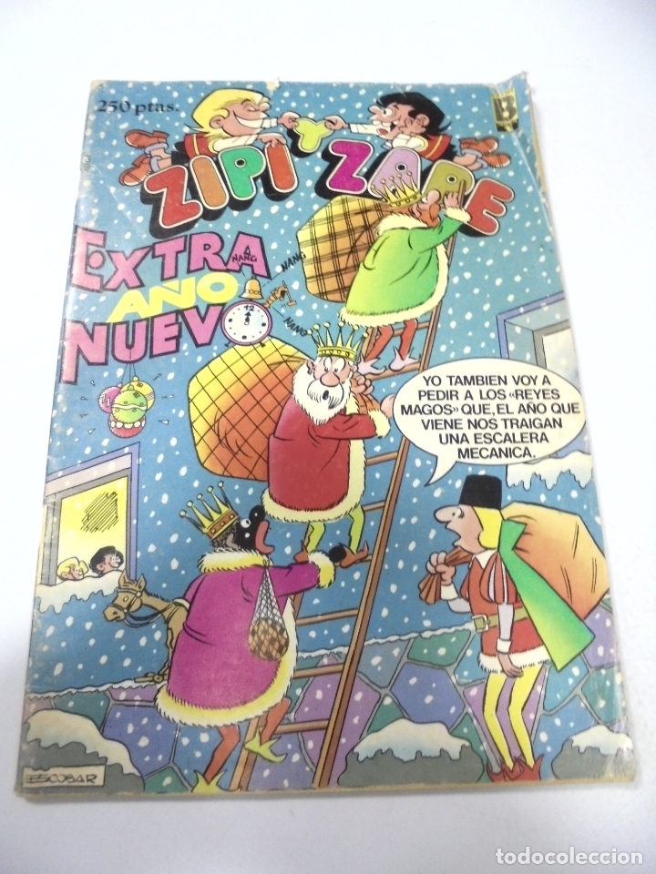 Tebeos: TEBEO. ZIPI Y ZAPE. EXTRA A&Ntilde;O NUEVO. EDICIONES B - Foto 1