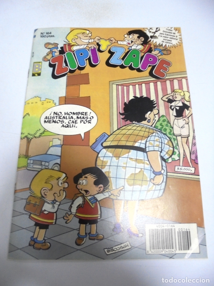 Tebeos: TEBEO. ZIPI Y ZAPE. N&ordm; 164. EDICIONES B - Foto 1