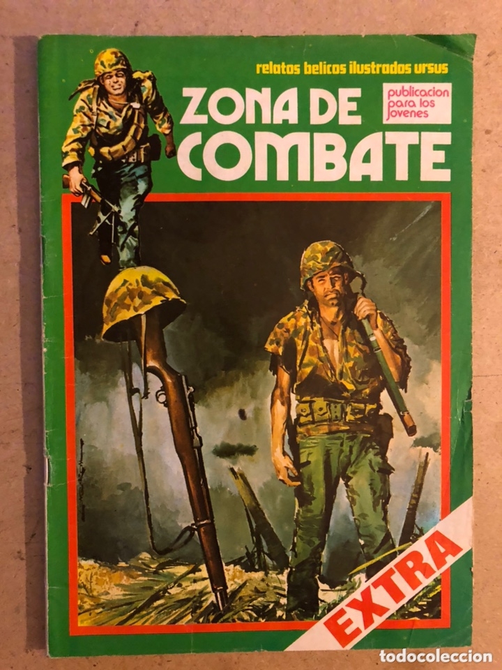 Tebeos: ZONA DE COMBATE EXTRA N&deg; 1. RELATOS B&Eacute;LICOS ILUSTRADOS URSUS. URSUS EDICIONES 1979.