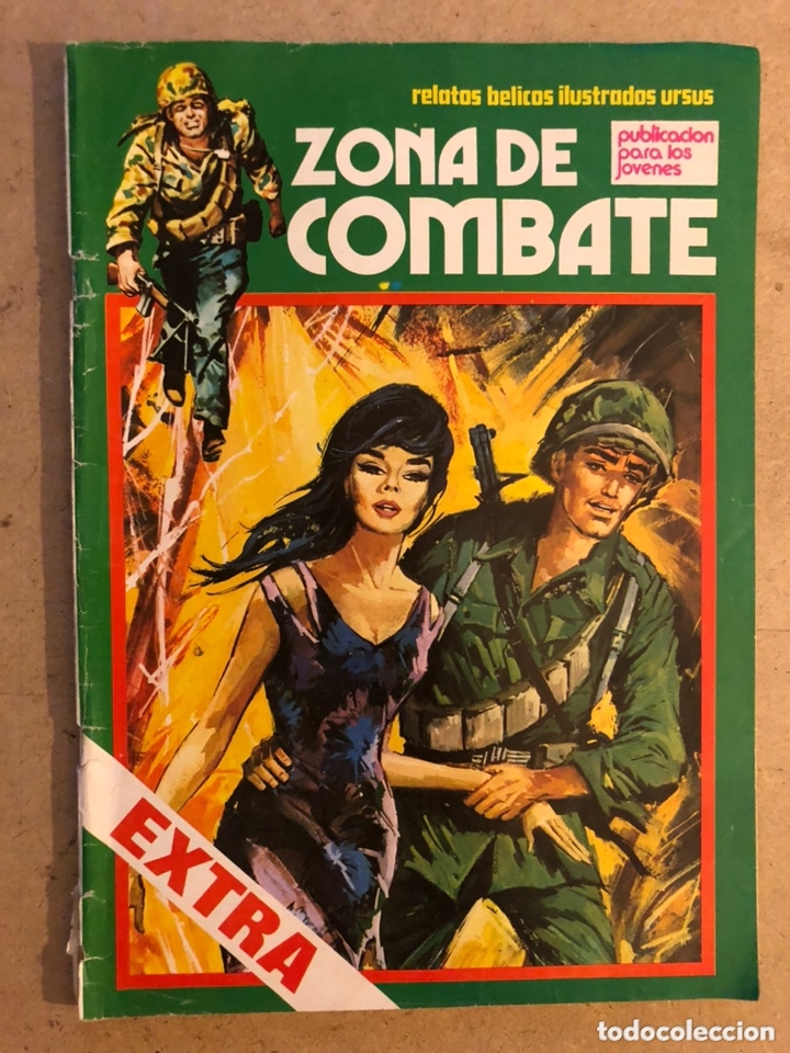 Tebeos: ZONA DE COMBATE EXTRA N&deg; 37. RELATOS B&Eacute;LICOS ILUSTRADOS URSUS. URSUS EDICIONES 1979.