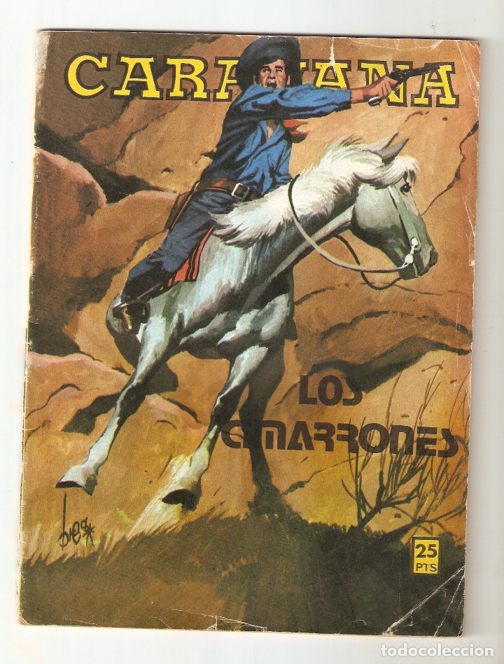 Tebeos: CARAVANA OESTE - N&ordm; 230 - LOS CIMARRONES - VILMAR EDICIONES, S. A. - 1971 - - Foto 1