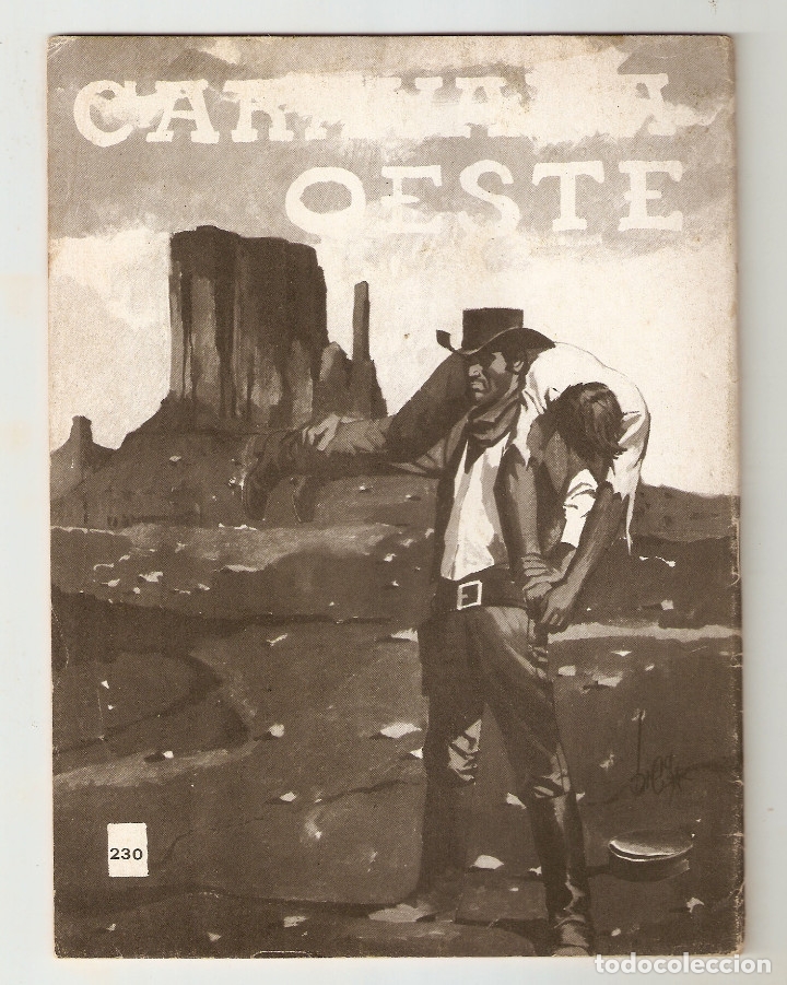 Tebeos: CARAVANA OESTE - N&ordm; 230 - LOS CIMARRONES - VILMAR EDICIONES, S. A. - 1971 - - Foto 2