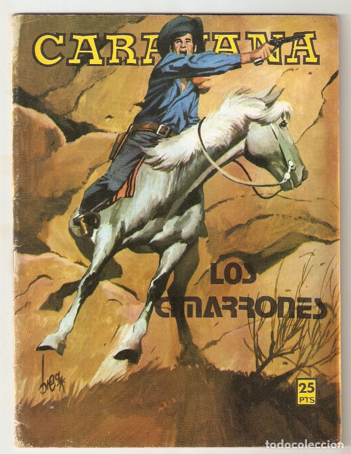 Tebeos: CARAVANA OESTE - N&ordm; 230 - LOS CIMARRONES - VILMAR EDICIONES, S. A. - 1979 - - Foto 1