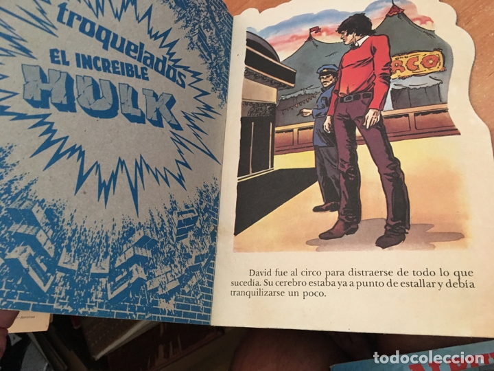 Tebeos: EL INCREIBLE HULK N&ordm; 4 EL CIRCO. TROQUELADO (FHER)) (COB21) - Foto 2