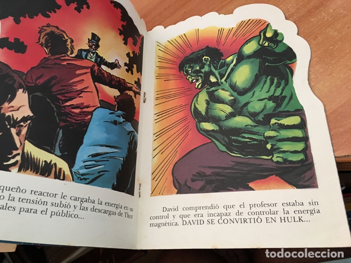 Tebeos: EL INCREIBLE HULK N&ordm; 4 EL CIRCO. TROQUELADO (FHER)) (COB21) - Foto 3