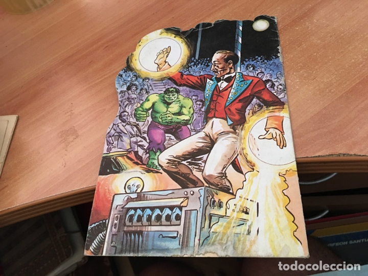 Tebeos: EL INCREIBLE HULK N&ordm; 4 EL CIRCO. TROQUELADO (FHER)) (COB21) - Foto 4