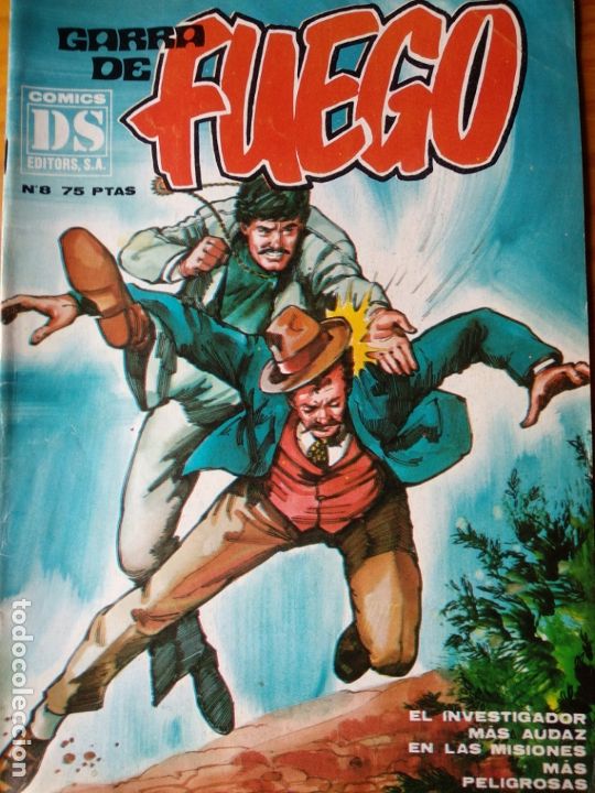 Tebeos: GARRA DE FUEGO N&ordm; 8 - DS COMICS EDITORS S.A. - Foto 1