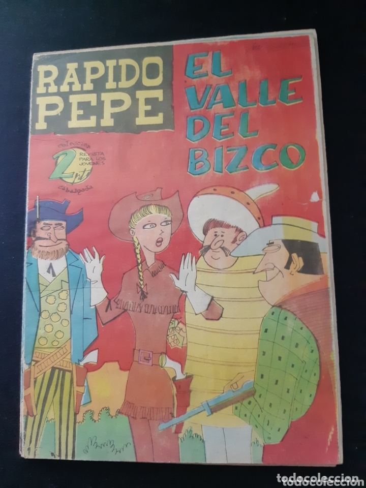 Tebeos: TEBEOS-C&Oacute;MICS CANDY ● CABALGADA 6 ●UNICO● R&Aacute;PIDO PEPE ● GEMEX 1962 ● UU99 X0922 ● - Foto 2
