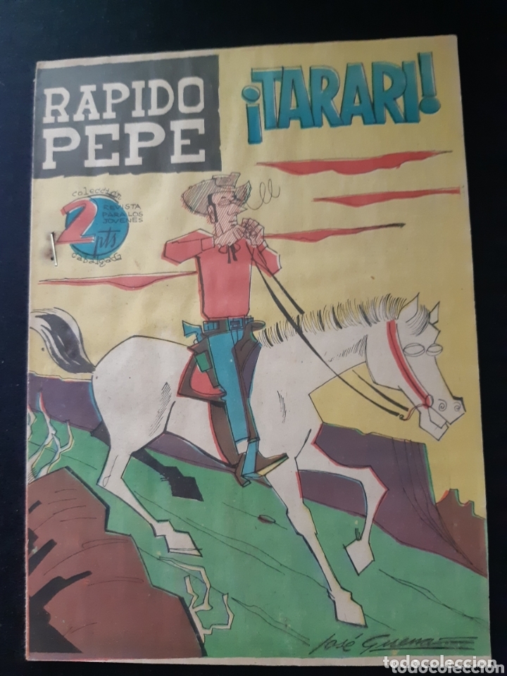 Tebeos: TEBEOS-C&Oacute;MICS CANDY ● CABALGADA 11 ● R&Aacute;PIDO PEPE ● GEMEX 1962 ● XX99 X0722 ● - Foto 1