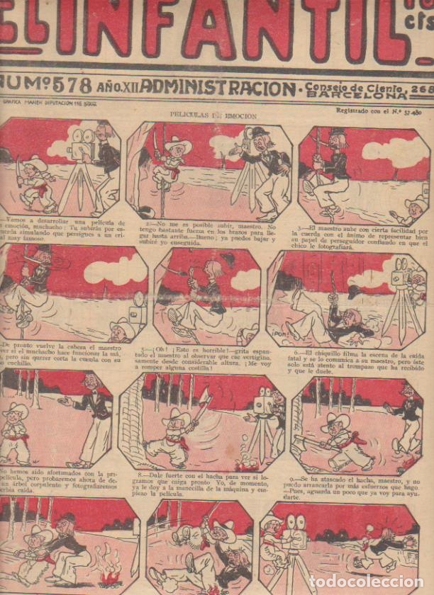 Tebeos: El Infantil n&ordm; 578. Marco 1930? - Foto 1
