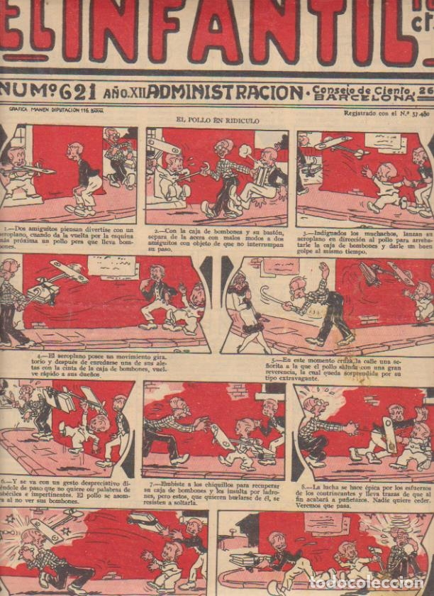 Tebeos: El Infantil n&ordm; 621. Marco 1930? - Foto 1