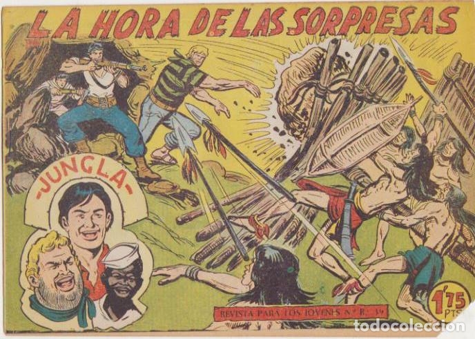 Tebeos: Jungla n&ordm; 35. Maga 1958. SIN ABRIR - Foto 1