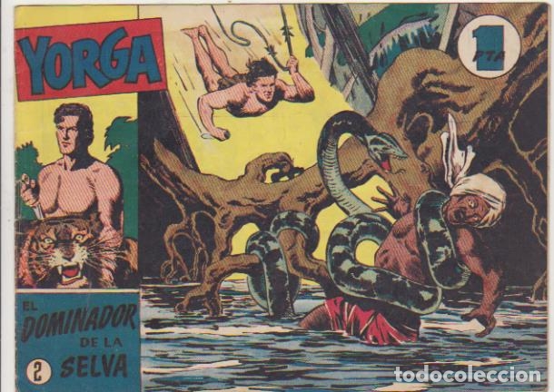 Tebeos: Yorga n&ordm; 2. Hispano Americana 1950. El Dominador de la Selva - Foto 1