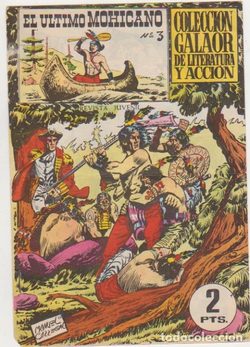 Tebeos: El &Uacute;ltimo Mohicano n&ordm; 3. Galaor 1963 - Foto 1