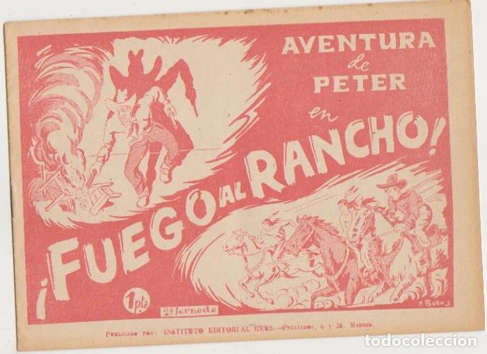BDs: Aventura de Peter n&ordm; 2. Reus 194?