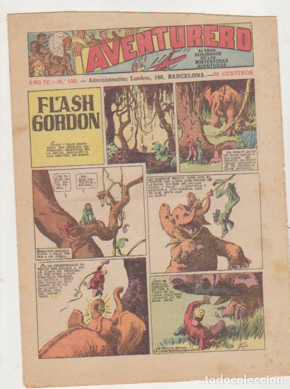 BDs: Aventurero n&ordm; 150. Hispano Americana 1935