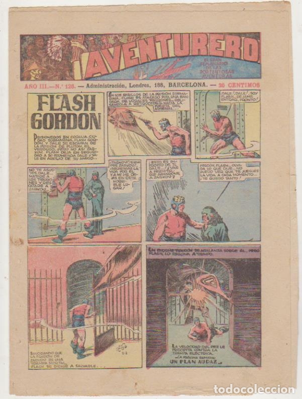 Giornalini: Aventurero n&ordm; 126. Hispano Americana 1935