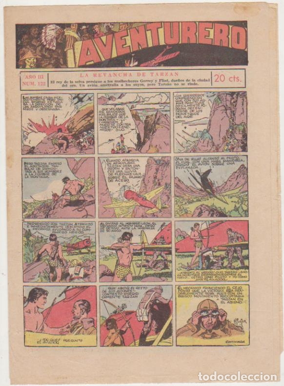 Giornalini: Aventurero n&ordm; 122. Hispano Americana 1935