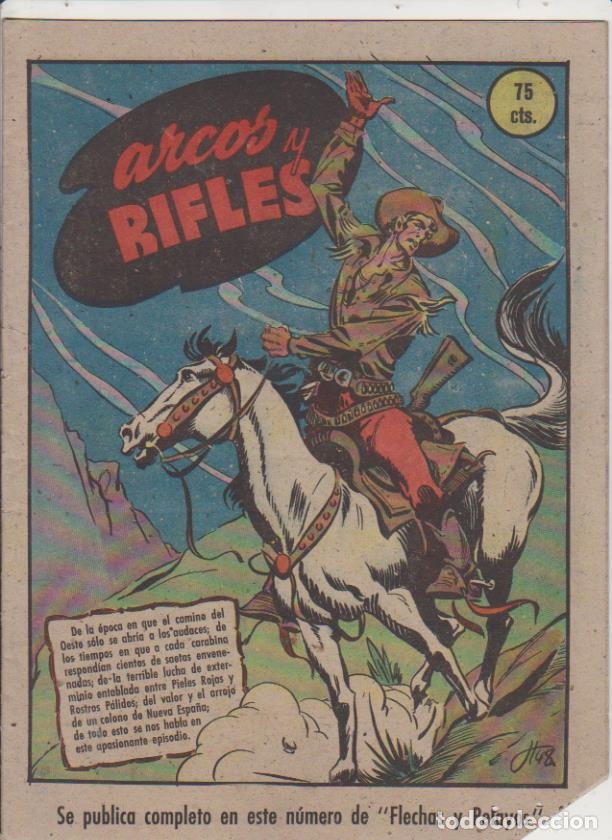Tebeos: Flechas y Pelayos n&ordm; 511. Arco y Rifles. 31-10-1948 - Foto 1