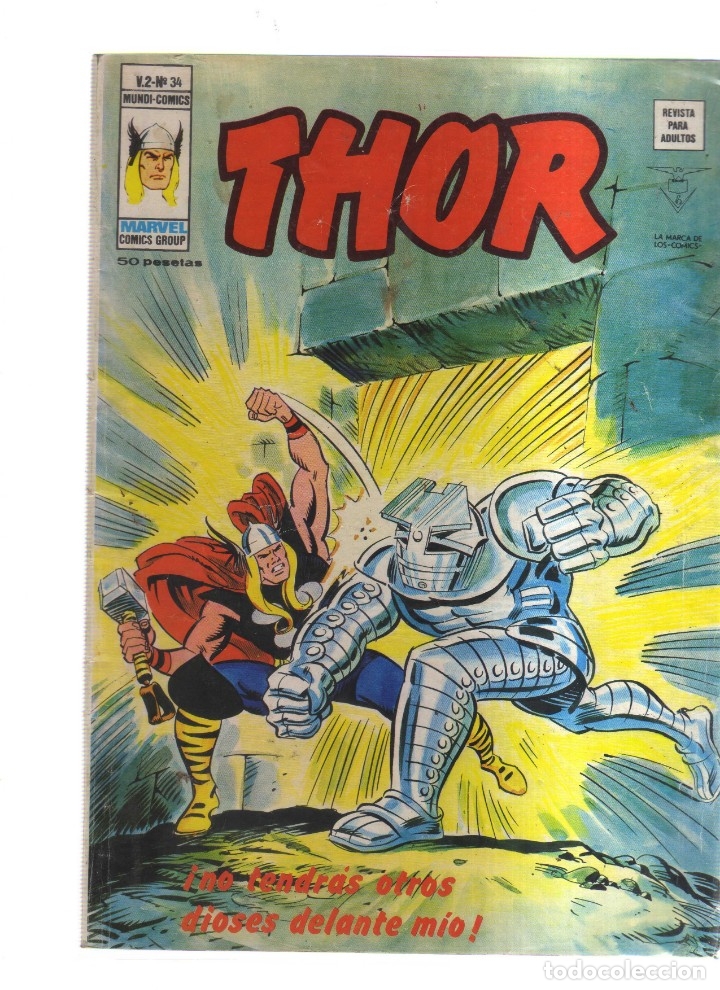 Tebeos: THOR V,2 N,34 MARVEL - Foto 1