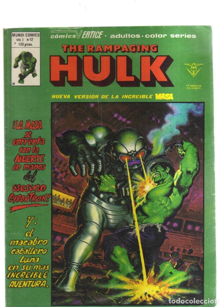 Tebeos: HULK THE RAMPAGING VOL,1 N,12 - Foto 1