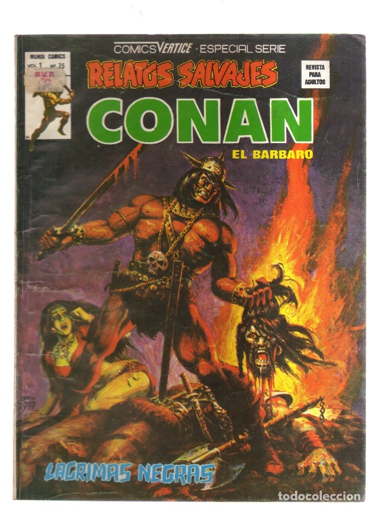 Tebeos: CONAN EL BARBARO VOL,1 N,75 - Foto 1