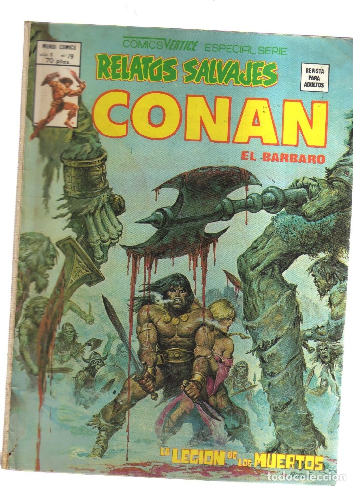 Tebeos: CONAN EL BARBARO VOL,1 N,79 - Foto 1