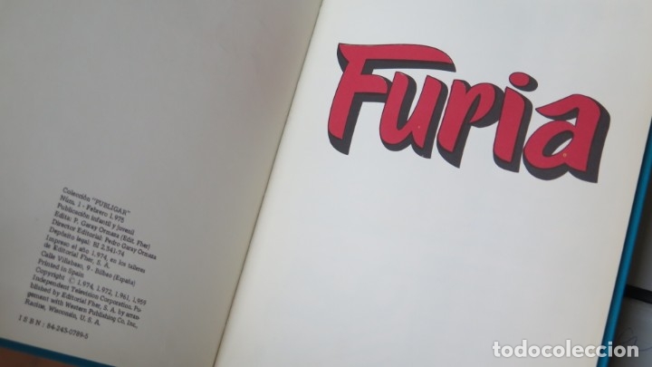 Tebeos: FURIA. N&ordm; 1. FHER. 1975 - Foto 2