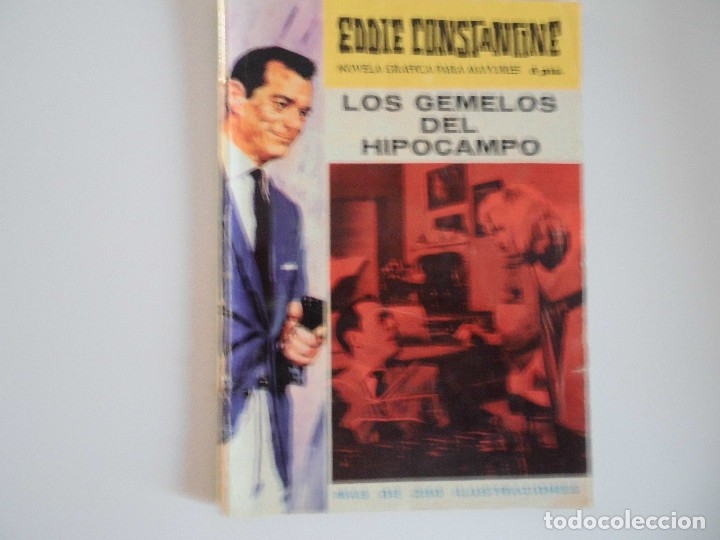 Tebeos: EDDIE CONSTANTINE LOS GEMELOS DEL HIPOCAMPO - Foto 1