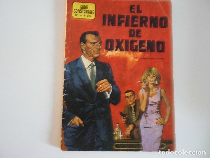 Tebeos: EDDIE CONSTANTINE N&ordm; 10 SEMIC - Foto 1