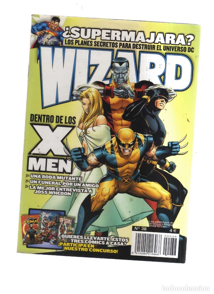 Tebeos: WIZARD DENTRO LOS X - MEN - Foto 1
