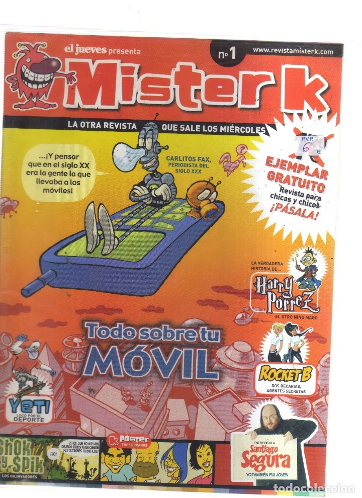 Tebeos: EL JUEVES MISTER K - Foto 1