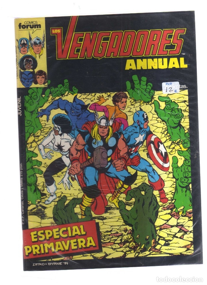 Tebeos: LOS VENGADORES ANNUAL ESPECIAL PRIMAVERA - Foto 1
