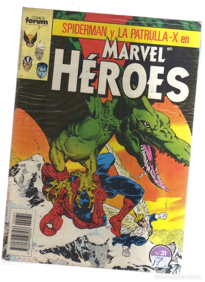 Tebeos: MARVEL HEROES SPIDERMAN Y LA PATRULLA -X 4 NUMEROS COMPLETA - Foto 1