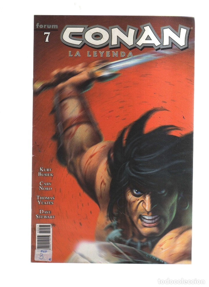 Tebeos: CONAN LA LEYENDA FORUM N,7 - Foto 1