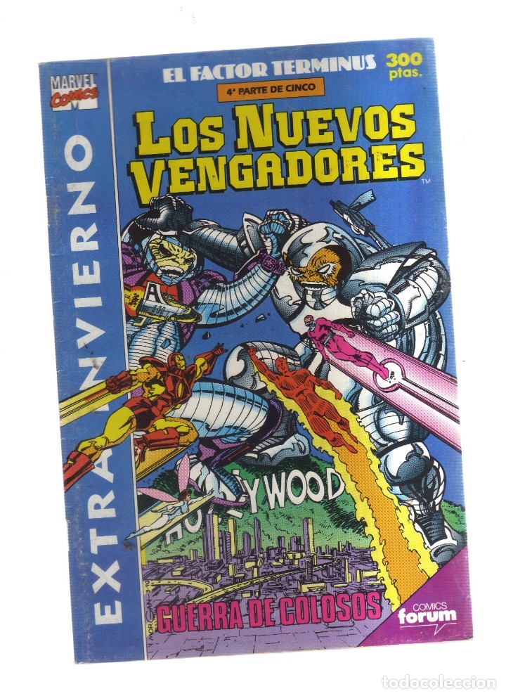 Tebeos: LOS NUEVOS VENGADORES EXTRA INVIERNO 4 ,PARTE DE CINCO - Foto 1