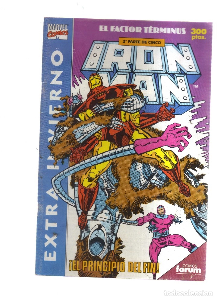 Tebeos: IRON MAN EXTRA DE INVIERNO 2,PARTE DE CINCO - Foto 1