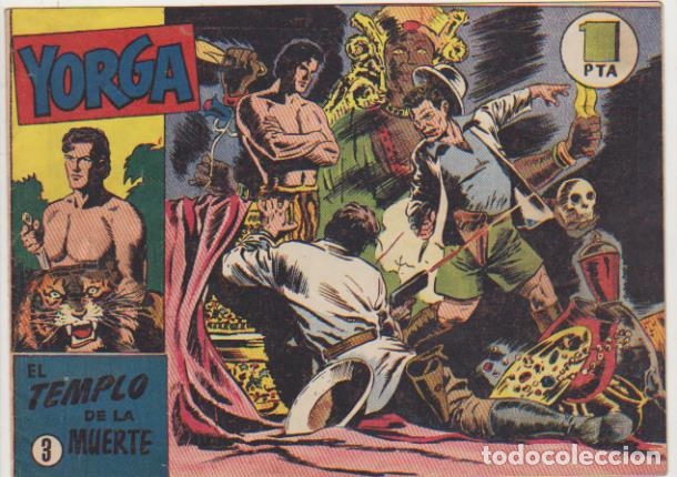 Tebeos: Yorga n&ordm; 3. Hispano Americana 1950 - Foto 1