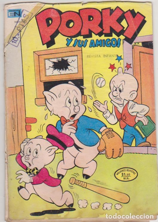 Tebeos: Porky n&ordm; 327. Novaro 1973. ESCASO - Foto 1