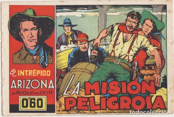 BDs: El Intr&eacute;pido Arizona n&ordm; 13. Cliper 1942. Contiene cromos en contraportada