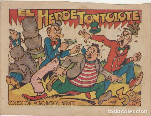 Tebeos: Acrob&aacute;tica Infantil. El H&eacute;roe Tontolete. marco 1942 - Foto 1