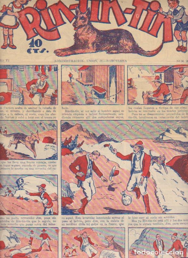 Tebeos: Rin Tin Tin n&ordm; 302. Marco 1930 - Foto 1